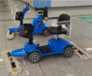 Barredora Eléctrica de Pisos y Carreteras <span class=keywords><strong>Berserk</strong></span>, Triciclo de Lujo con Mopa para Pisos, Carro de Tres Ruedas para Recoger Polvo - Product Image 6