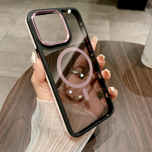 Elegantes fundas magnéticas para teléfonos móviles con lentes de cámara de metal coloridos para <span class=keywords><strong>OPPO</strong></span> Reno 13 <span class=keywords><strong>Funda</strong></span> protectora - Product Image 1