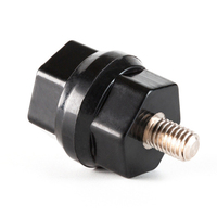 Isolateur de poteau hexagonal en résine époxy, modèle D, matériau DMC, pour barre omnibus basse tension certifiée UL, distribution d'énergie