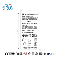 Adaptateur d'alimentation LED de bureau Xing Yuan de haute qualité CE GS TUV EMC 24V 90W pour éclairage LED