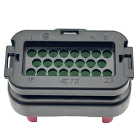 Conectores Eléctricos Automotrices Impermeables Haidie de 23 Pines, Tipo Ampseal, Hembra, 12V, Cobre y Nylon, 776286-1 para TE