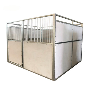 Nuevo Equipo Ecuestre Australiano, Malla de Acero Galvanizado <span class=keywords><strong>para</strong></span> Establos, Divisiones <span class=keywords><strong>para</strong></span> <span class=keywords><strong>Caballos</strong></span>, Opción de Puerta Corredera/Puerta de Granero, Color Negro, Capacidad <span class=keywords><strong>para</strong></span> <span class=keywords><strong>2</strong></span> <span class=keywords><strong>Caballos</strong></span> - Product Image 2