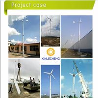 Système de production d'énergie hybride éolienne et solaire distribuée Xinlecheng