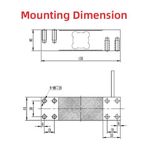 Fábrica correcta al por mayor Célula de carga 50Ton Hbm Célula de carga 20kg - Product Image 2