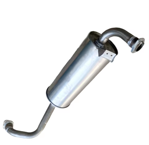 Silenciador de coche de escape de acero inoxidable de alta calidad YUEYANG para Toyota Land Cruiser FZJ80 medio y trasero - Product Image 1