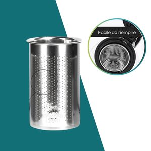 Tetera de Vidrio con Tapa e Infusor, Filtro Extraíble, 700 ml - Product Image 5