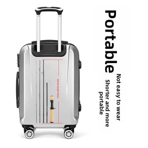 Caña <span class=keywords><strong>de</strong></span> Pescar Kemeilong Autumn Wood Multisección con Anillas Fuji, Secciones Variables, Lista para Viajar, Set <span class=keywords><strong>de</strong></span> Spinning - Product Image 2