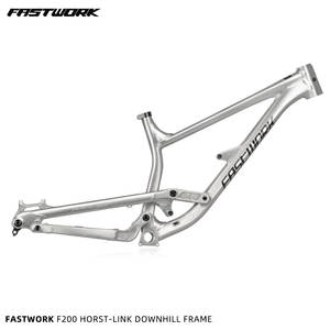 <span class=keywords><strong>Cadre</strong></span> de vélo de montagne à suspension intégrale Fastwork à quatre bras, <span class=keywords><strong>cadre</strong></span> de vélo de montagne <span class=keywords><strong>DH</strong></span>, amortisseur de 200 mm, <span class=keywords><strong>cadre</strong></span> de vélo de montagne <span class=keywords><strong>DH</strong></span> Am Downhill - Product Image 1