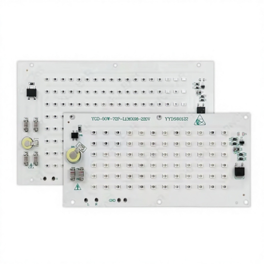 50W 100W UVA UV 390NM 395nm LED DOB Linear Light Source Board Drive-Free AC 220V High Voltage Ultraviolet Lamp for Curing Lamps