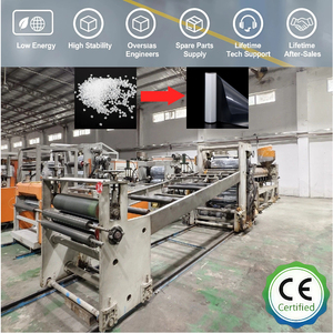 Machine d'extrusion de plastique recyclé PP à vis simple CE d'<span class=keywords><strong>occasion</strong></span> pour la production de feuilles, faible consommation d'énergie, haute production, pièces faciles à entretenir - Product Image 1