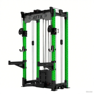 Peralatan Gym mesin <span class=keywords><strong>Smith</strong></span> pelatih rak jongkok sangkar daya multifungsi penggunaan di rumah untuk peralatan kebugaran latihan lengan - Product Image 1