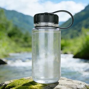 Botella de Agua Deportiva Ecológica de Boca Ancha con Tapa y Pajita, 1000 ml, 32 oz, Resistente al Calor, Diseño Moderno, OEM/ODM - Product Image 2