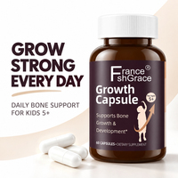 Complément alimentaire Shecome Growth personnalisé pour enfants, 60 capsules, pour soutenir la croissance osseuse et la fonction de croissance.