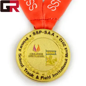 Design del produttore Logo personalizzato in lega di zinco premio Metal Sport Made Metal Blank Medal