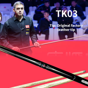 ASRB CUETK03 Stecca da Snooker in Acero Leggera e Resistente da 145 cm, Alta Qualità in Legno di Frassino e Ebano, Giunto Singolo in Acciaio Inossidabile, per Biliardo e Ronnie - Product Image 4