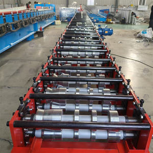 Machine de formage à froid pour gouttières en acier galvanisé de type K, pour la fabrication de tuyaux coudés et de gouttières de récupération d'eau métalliques - Product Image 4