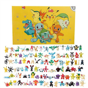<span class=keywords><strong>Calendario</strong></span> de Adviento de Pokémon con 24 Cajas Sorpresa, Mini Figuras de Acción de PVC, Juguete Coleccionable, Regalo Sorpresa de Navidad, Set de Figuras de Anime - Product Image 2