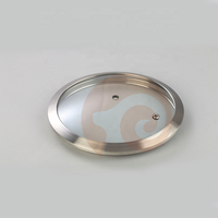 H type normal dôme couvercle en verre de couvercle en verre couvercle en verre pour des pots et des casseroles