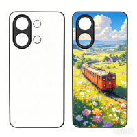 Coque de téléphone à sublimation 2D en TPU, coque de téléphone DIY, coques souples vierges pour sublimation pour Redmi Note13 4G Note14pro Note15pro Plus