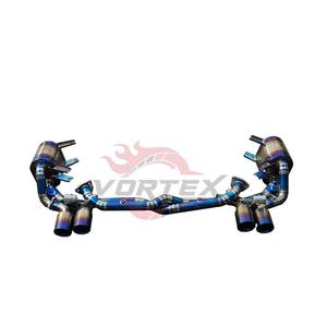 Sistema de Escape Valvetronic Vortex Titanium para Porsche 911 Carrera 997.1 997.2 3.6L 3.8L, Acabado Pulido Espejo, Sonido Activo, Catback - Product Image 3