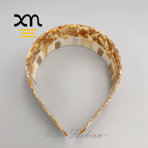 2 "विस्तृत एसीटेट हेडबैंड महिला डिजाइनर हेडबैंड के लिए प्रसिद्ध एक्रिलिक रेसिन बाल सहायक उपकरण - Product Image 4