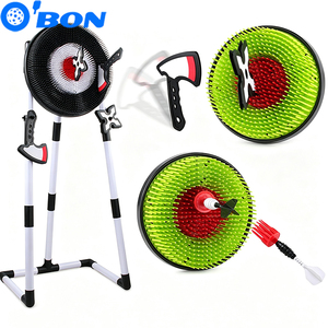 Juego de Dardos para Niños con Soporte, Hacha de Juguete y <span class=keywords><strong>Boomerang</strong></span>, Juego de Lanzamiento al Blanco para Interiores y Exteriores - Product Image 1