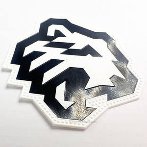 Marca de voltaje de TPU personalizada 3D estereoscópico de alta frecuencia planchado de giro gruesa placa reflectante Marca Registrada cóncava y convexa Tpu - Product Image 2