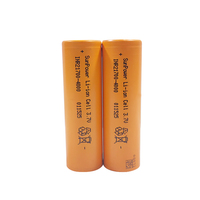 Batterie Li-ion rechargeable Sunpower 21700 3.7V 4000mAh 30A à décharge élevée pour l'assemblage de packs de batteries