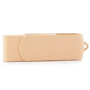 New PC tương thích không gian ổ đĩa flash phân hủy gỗ thẻ phong cách với USB 2.0 giao diện phân hủy lúa mì cuống U đĩa có thể tái chế - Product Image 3