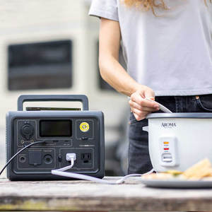 <span class=keywords><strong>268WH</strong></span> 600W Estación de energía portátil Hogar Fuera DE LA RED Batería de energía Almacenamiento de energía solar Camping Generador de batería de emergencia - Product Image 4