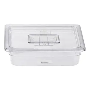 Polycarbonate Food <b>Storage</b> Container 1/2 Size 9.6L With Flip Top <b>Lid</b> Dishwasher Safe Eco-Friendly Kitchen <b>Storage</b> <b>Box</b> by Shorbul - Product Image 1