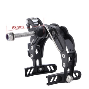 Lightweight Carbon Fiber C <span class=keywords><strong>Brake</strong></span> Clamp Pads Essential <span class=keywords><strong>Bicycle</strong></span> <span class=keywords><strong>Brake</strong></span> Device Projetado Especificamente para Brompton <span class=keywords><strong>Folding</strong></span> Bike - Product Image 1