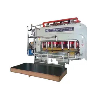 Factory Direct Sale double sides mdf chipboard melamine short cycle laminating hot press production line 2800T 6*12 ft
