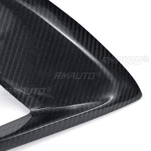 Real Carbon Fiber 2x Car Front Bumper Fog Light Grille <b>Grill</b> Air <b>Vent</b> Cover for Mercedes for Benz W205 C250 C300 C43 2015-2018 - Product Image 6