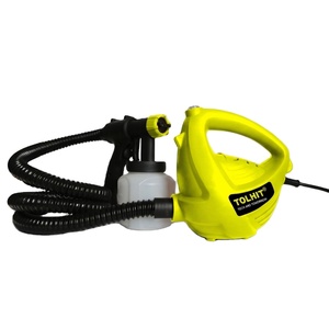 110v 220v 450w professionnel électrique portable HVLP <span class=keywords><strong>pistolet</strong></span> <span class=keywords><strong>Airless</strong></span> pulvérisateur de peinture à piles pour la maison décoration murale voiture - Product Image 1