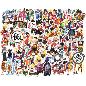 100 Piezas <span class=keywords><strong>de</strong></span> Adhesivos <span class=keywords><strong>de</strong></span> Anime <span class=keywords><strong>de</strong></span> Dragon Z, Adhesivos Decorativos para Equipaje, Automóviles, Botellas, Computadoras Portátiles, Paredes - Product Image 1