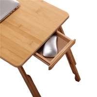 Plateau de bureau pliable en bambou, multifonctionnel, petit, table pour ordinateur portable, vente en gros, 2019 pièces