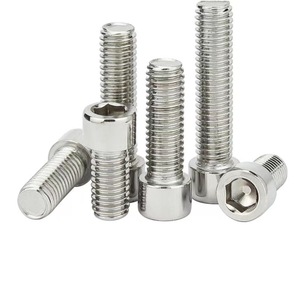 Tornillo de cabeza hueca hexagonal chapada en zinc M6, Perno de cabeza lisa con rosca completa para MODELO DE MADERA Din912 - Product Image 3