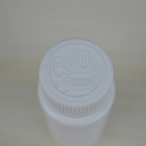 Empty 60 ml white child resistant cap HDPE plastic bottle for Kirkland minoxidil solution - Product Image 4