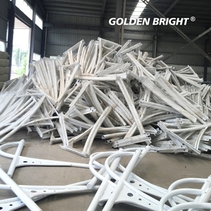 Poste de Luz de Rua Octogonal GB-OEM Golden Bright 6m 8m 10m 12m em Aço Galvanizado a Quente - Product Image 3