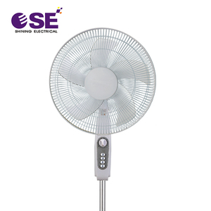 A buon mercato 16 pollici Stand piedistallo ventilatore casa e Hotel apparecchio di controllo meccanico di plastica oscillante aria circolatore - Product Image 3