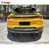 Kit carrosserie pour Lamborghini Urus S style 1016, diffuseur avant en fibre de carbone semi-sèche, extensions d'ailes, ajustement parfait