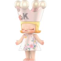 Produk Baru Fashionable Grosir Asli POPMART MEGA ROYAL MOLLY 400% Manman Hualuo Velvet Figur Koleksi Ornamen