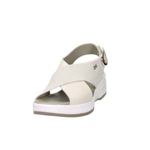 Sandales compensées Donna Serena pour femme, beige, talon de 5 cm, style plateforme confortable - Product Image 5