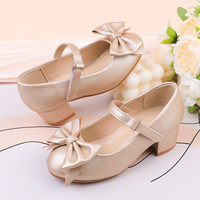 Nouvelles chaussures de danse pour filles, style princesse, perles champagne, été, spectacle scolaire, fête, velcro, légères, talons hauts, Mary Jane
