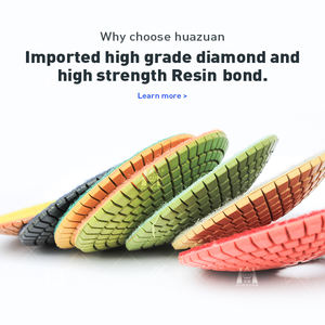 Disques de meulage diamantés de 100 mm (4 pouces) pour marbre, quartz, liant résine, refroidissement par <span class=keywords><strong>eau</strong></span>, roue de polissage de surface concave pour meuleuse - Product Image 6