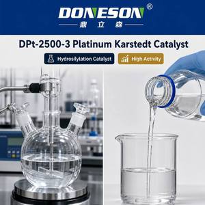<span class=keywords><strong>Karstedt</strong></span> Platin-Katalysator DPt-2500-3 Einkomponenten-Hydrosilylationskatalysator für Additions-Härtung von Silikon LSR Latente Härtung - Product Image 2