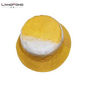 Landfond Mùa Hè Mặt Trời Panama Mũ Cho Nam Giới Phụ Nữ Đôi Bên Ngư Dân Mũ Vị Trí Thiết Kế Mô Hình Bia In Ấn Xô <span class=keywords><strong>Hat</strong></span> - Product Image 5