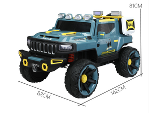 Bestseller Elektroautos für Kinder mit <span class=keywords><strong>2</strong></span> Sitzen und Fernbedienung, Geländewagen für Kinder, Spielzeug für Kinder, Elektrisch mit Fernsteuerung - Product Image 4