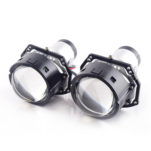 120W bi <span class=keywords><strong>LED</strong></span> ống kính máy chiếu 3.0 inch Đèn pha tự động <span class=keywords><strong>LED</strong></span> ống kính xe máy nâng cấp đèn pha trang bị thêm bộ dụng cụ chuyển đổi - Product Image 2